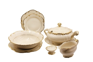 Сервиз столовый на 6 персон. Юбилейная коллекция (слоновая кость) арт.68562202-2523
