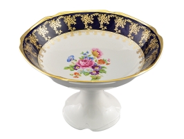 Ваза для фруктов на ножке Мэри-Энн 23см 03116154-0086