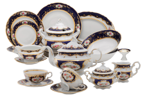 Чайно-столовый сервиз "Кобальт" серия Соната арт.07162000-0440