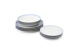 Набор тарелок 12 предм. с т.дес. 21см арт.71160120-327B