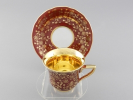 Чашка высокая 0,05л с прям., нож. арт.13120413-A341